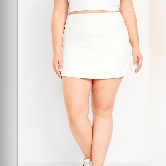 Old Navy Dresses & Skirts - Old Navy Powersoft Extra High-rise Go Dry skort in Magnolia NWT Tennis summer